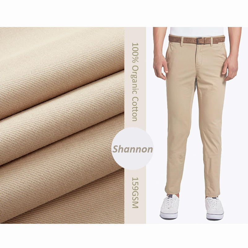 85%COTTON 15%SPANDEX knitted fabric for pants