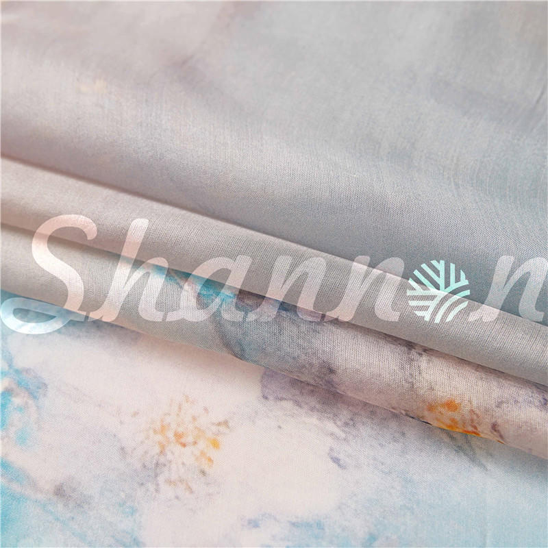 Eco-friendly 100% mulberry silk 6MM Chinoiserie & Wensli Fabric