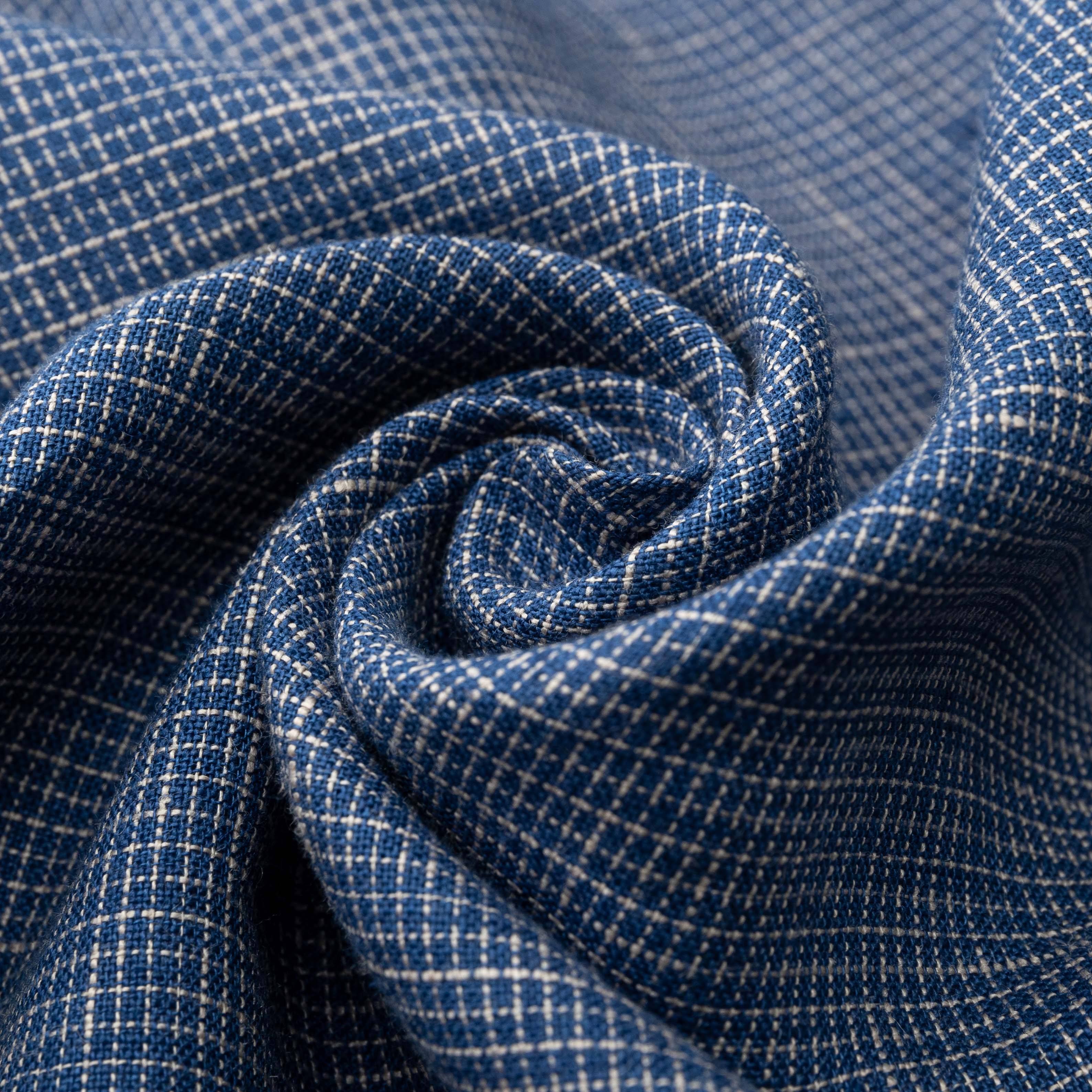 High Quality 100% linen cotton fabric for dress shirt