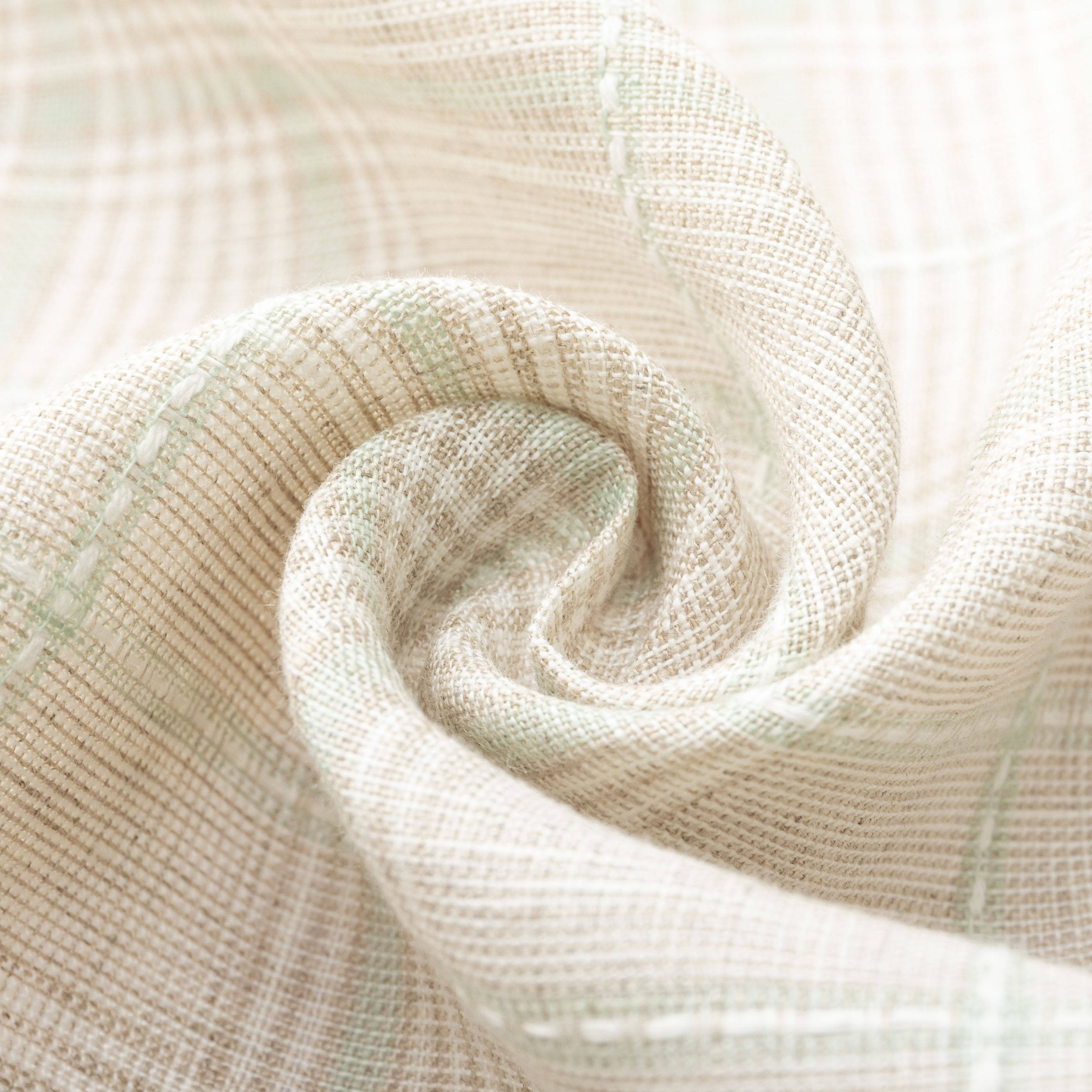 Free Sample ECO-friendly Anti-bacterial 55% Cotton 45% Linen fabric for garment