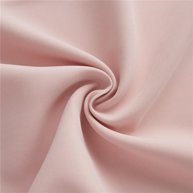 Shrink-resistant 91% rayon 9% polyester twill for dress blouse casual office lady fabric 