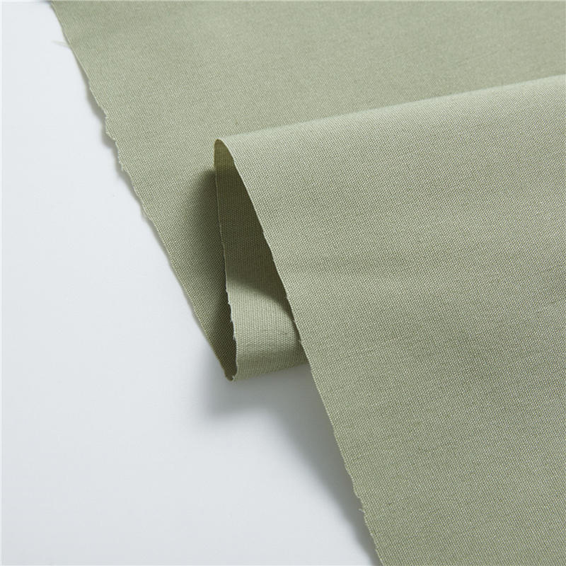 Eco-friendly 67%Cotton 30% Nylon 3% Spandex poplin shirt casual office lady fabric