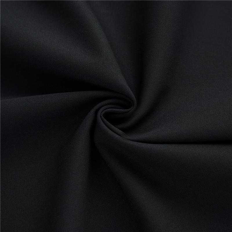 High twist 100% cotton twill for pants casual office lady fabric 